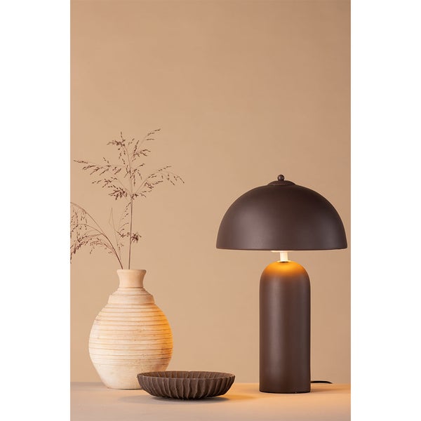 Corello Beleuchtung Tischlampe 28x28x45cm Braun. 28 X 28 X 45 cm