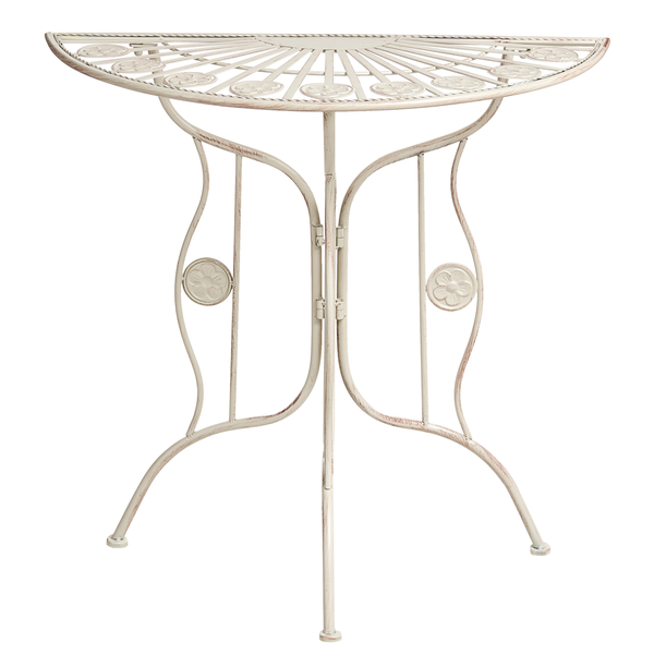 Bistro Set COGGIA Metall Hellbeige