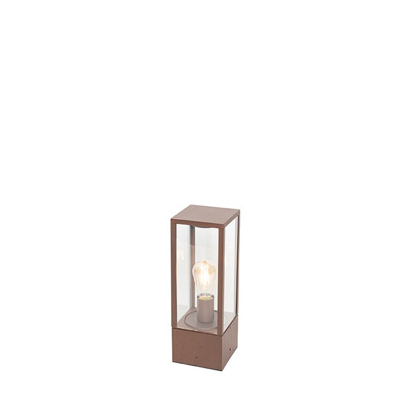 Industrielle stehende Außenlampe rostbraun 40 cm IP44 - Charlois