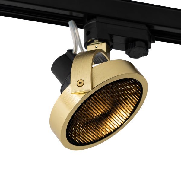 Moderner 3-Phasen-Schienenstrahler Gold - Master 111 Honey