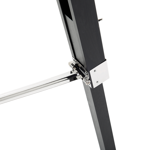 Stehlampe MADEIRA Kiefernholz Schwarz