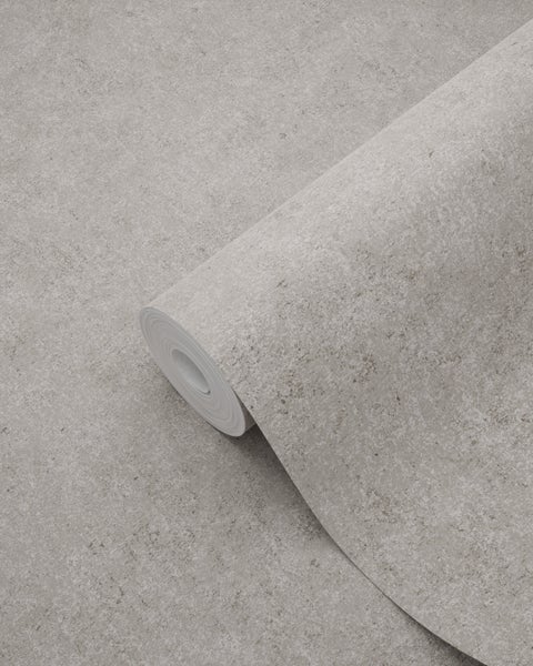 ESTAhome Tapete Beton-Optik Braun - 53 cm x 10.05 m - 138234