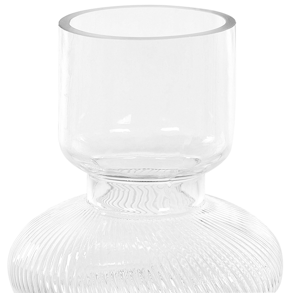 Blumenvase RODIA Glas 24 cm Transparent