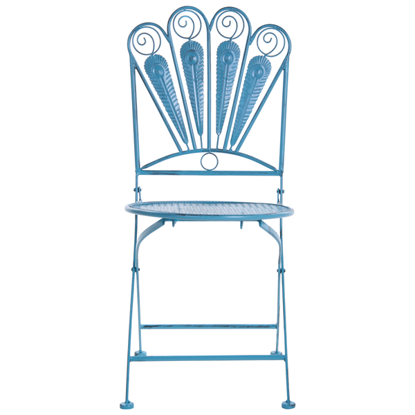 Klappbarer Gartenstuhl aus Metall