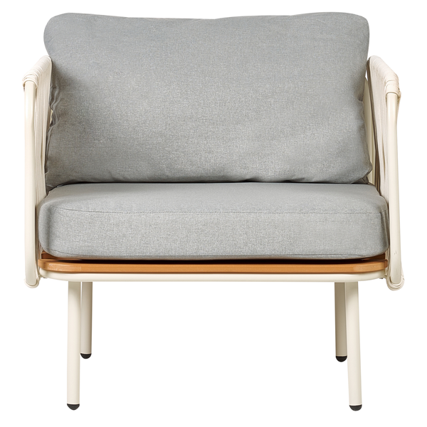 Gartensessel mit Polster und Textilbespannung