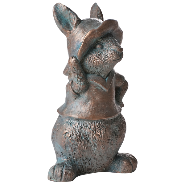 Gartenfigur KONAKRY Kaninchen Braun