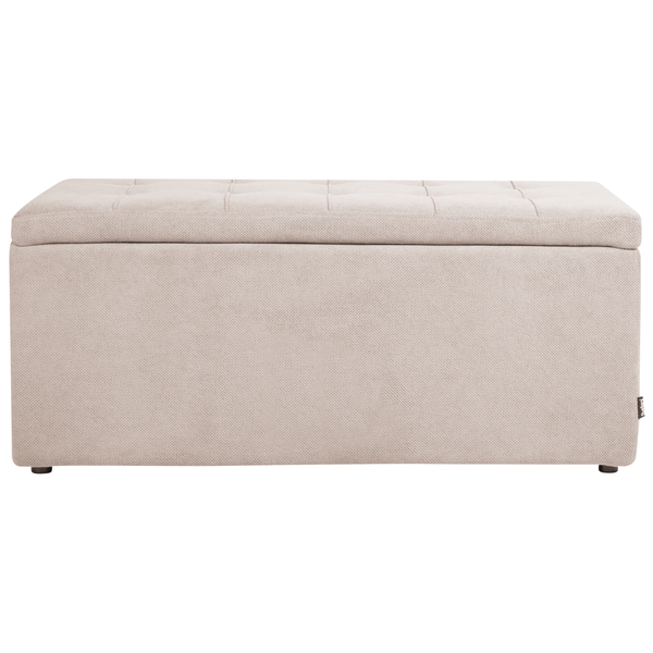 Gepolsterte Truhe mit Stauraum