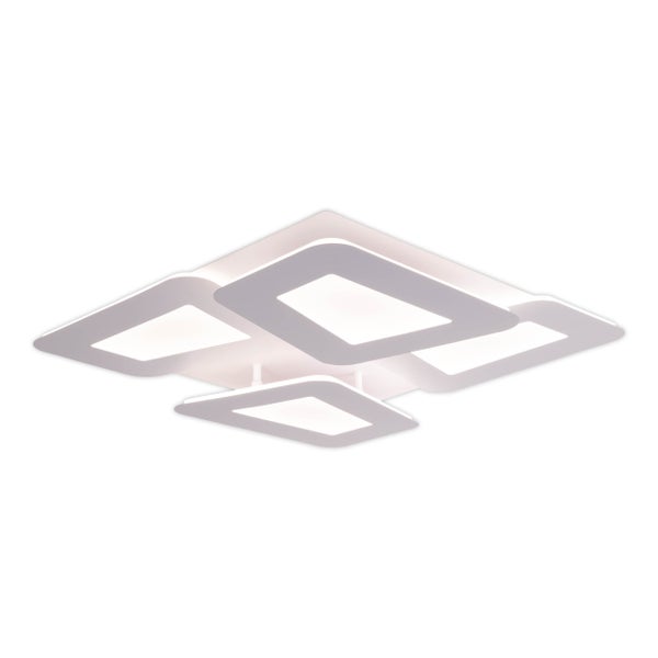 Quadratische LED-Deckenleuchte