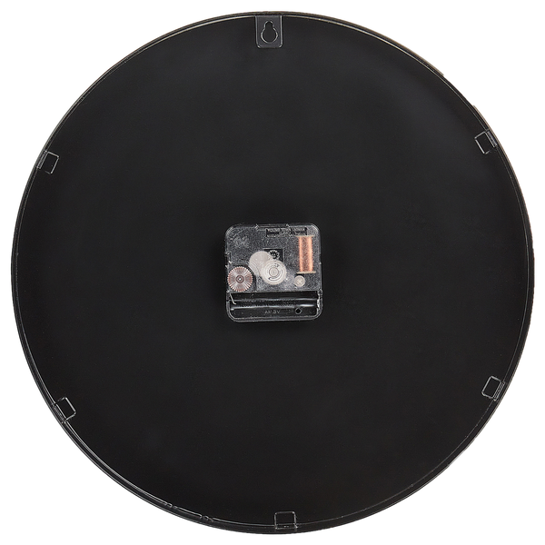 Wanduhr CLUSES 30 cm Metall Schwarz