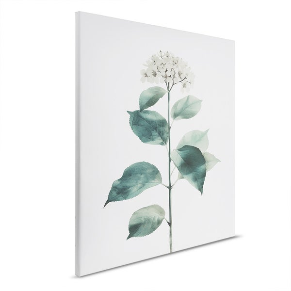 Leinwandbild mit floralem Motiv