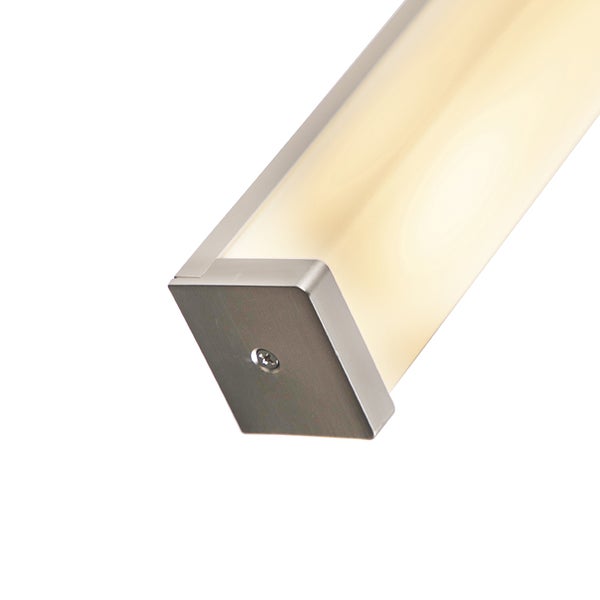 Moderne Badezimmer Wandleuchte Stahl 92 cm IP44 - Cascada