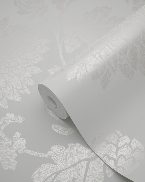 Origin Wallcoverings Tapete Blumen Weiß - 53 cm x 10.05 m - 326146