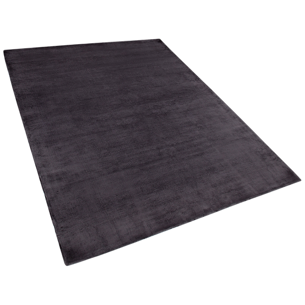 Teppich GESI II Dunkelgrau 160 x 230 cm Viskose