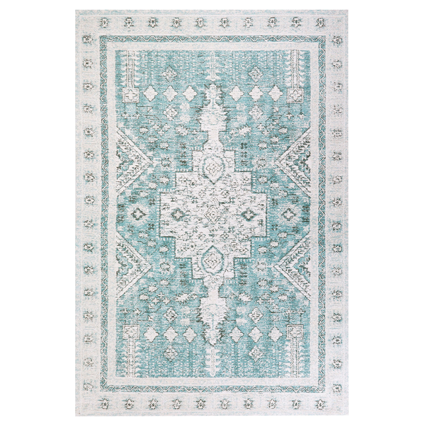 Teppich FULLA Mintgrün 200 x 300 cm Baumwolle