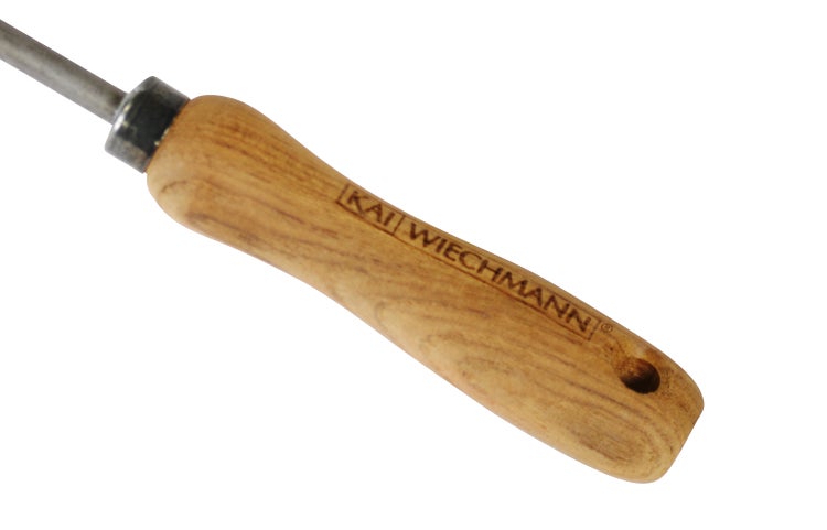 Teak Handharke Blumen Harke Kralle geschmiedet mit Teakholz Griff premium