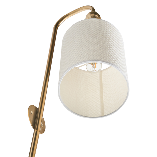 Wandleuchte mit Lampenschirm