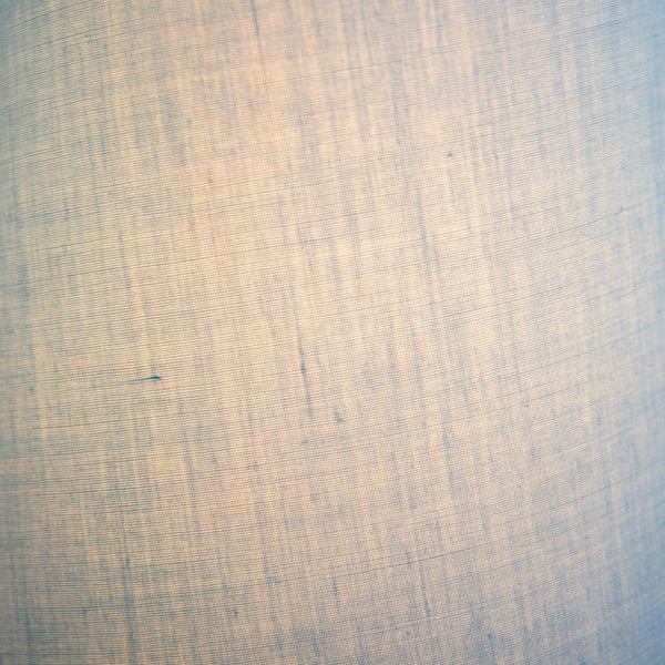 Dekoratives Stillleben mit Tischleuchte, Pflanzen und Bürobedarf auf einem Tisch