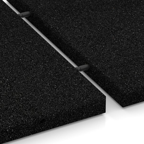 Schallschutzplatten aus Gummi mit Steckverbindungen