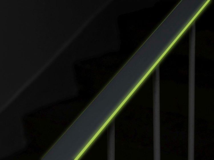 Treppengeländer mit LED-Beleuchtung