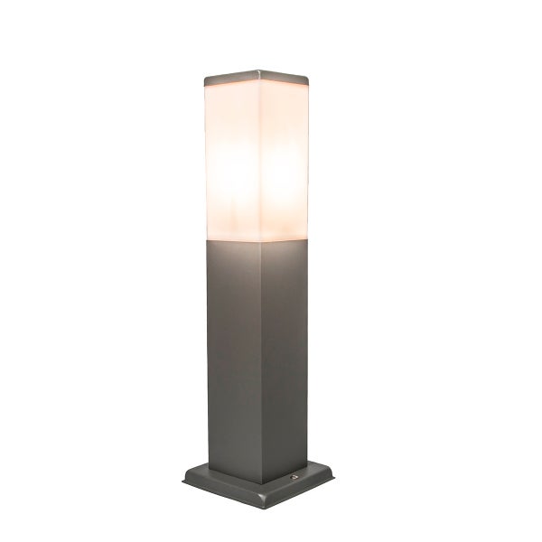 Moderne Außenlaterne dunkelgrau 45 cm IP44 - Malios