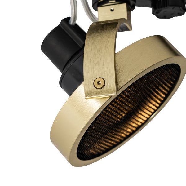 Moderner 3-Phasen-Schienenstrahler Gold - Master 111 Honey