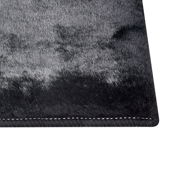 Kunstfellteppich MIRPUR Schwarz 80 x 150 cm