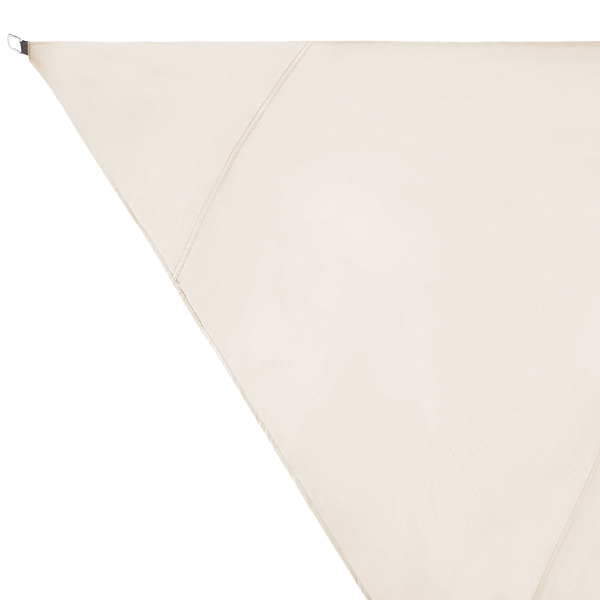 Sonnensegel LUKKA 300 cm 300 cm Cremeweiß