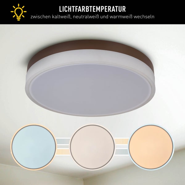 Deckenleuchte mit einstellbarer Farbtemperatur
