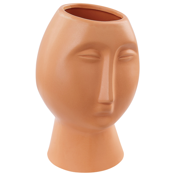 Blumenvase FLORINA Keramik 24 cm Orange
