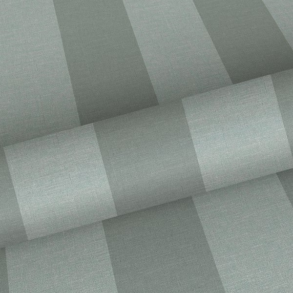 Sanders und Sanders Tapete Streifen Graugrün - 53 cm x 10 m - 640422