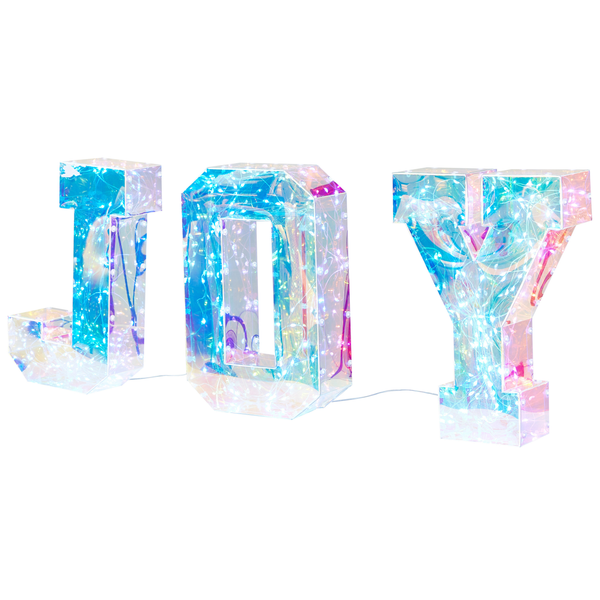 Dekoratives LED-Licht in Buchstabenform