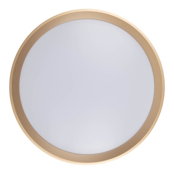 Runde Deckenleuchte mit Rand