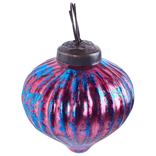 Weihnachtskugel 6er Set ASTRALE Glas Rosa
