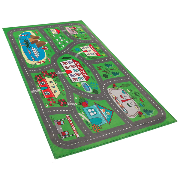Kinderteppich TUTAK Grün 80 x 150 cm