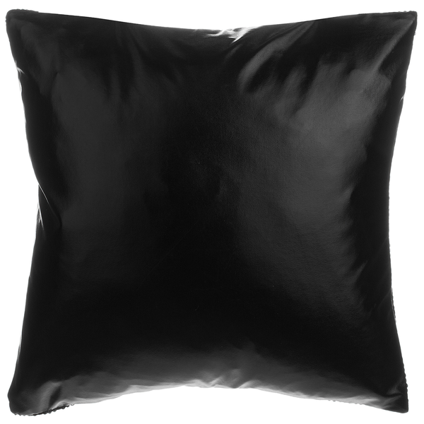 Dekokissen 2er Set ASTER 45 x 45 cm Schwarz Ohne Muster