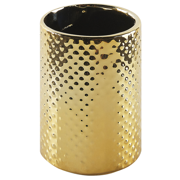 Badaccessoires Set 4-teilig CUMANA Keramik Gold