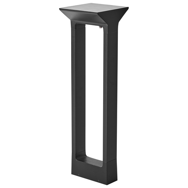 Solar LED Pollerleuchte MALDEN Schwarz