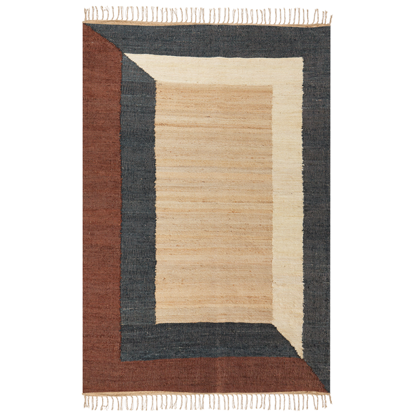 Teppich ORTAKOY 200 x 300 cm Jute Bunt