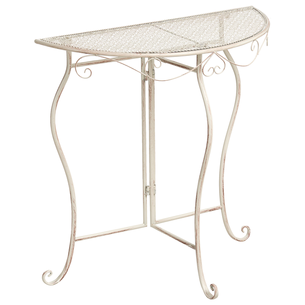 Bistro Set FOLELLI Metall Hellbeige