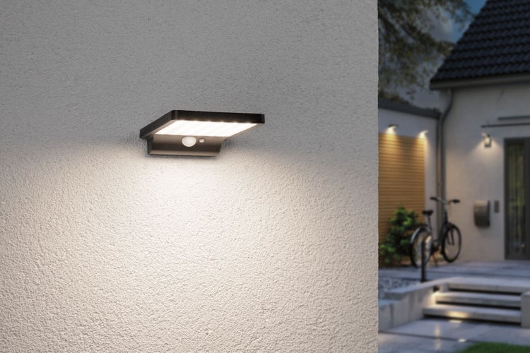 Paulmann LED Deckenleuchte aus Aluminium für Feuchträume, 13 Watt, 1300 Lumen, Durchmesser 170 Millimeter, Höhe 38 Millimeter.