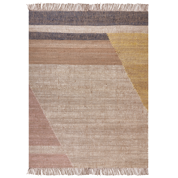 Teppich SAMLAR 160 x 230 cm Jute Braun