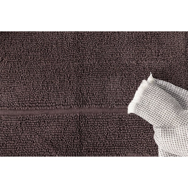 William Badematte 80x50cm Grau. 50 X 80 X 1 cm