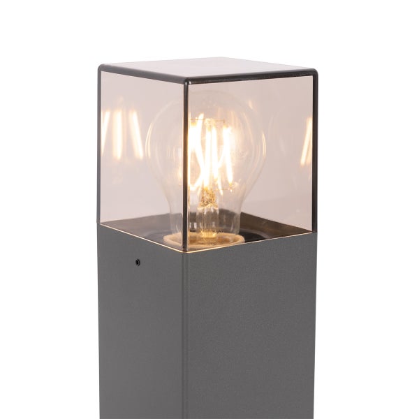 Moderne stehende Außenleuchte 30 cm dunkelgrau IP44 - Dänemark
