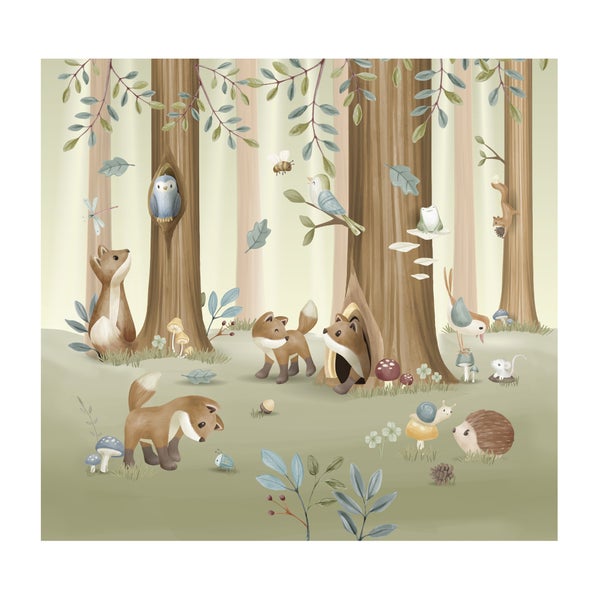 Fototapete Waldfreunde 280x300