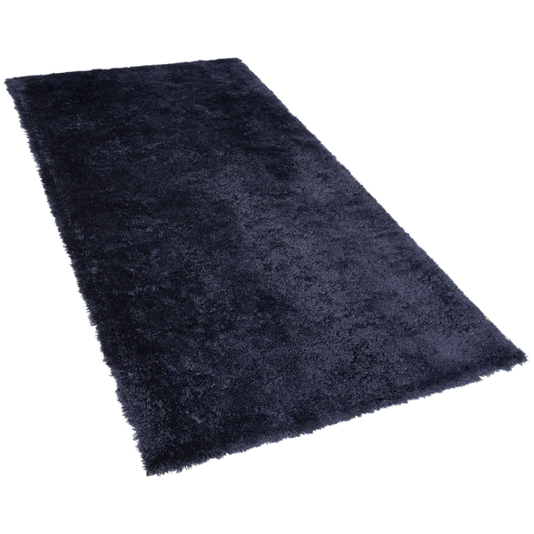 Zottelteppich EVREN Dunkelblau 80 x 150 cm