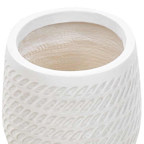 Blumenkübel LIVADIA 19 cm Cremeweiß