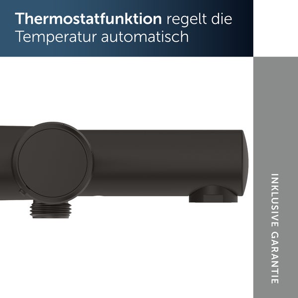 Thermostatarmatur mit automatischer Temperaturregelung und inklusive Garantie