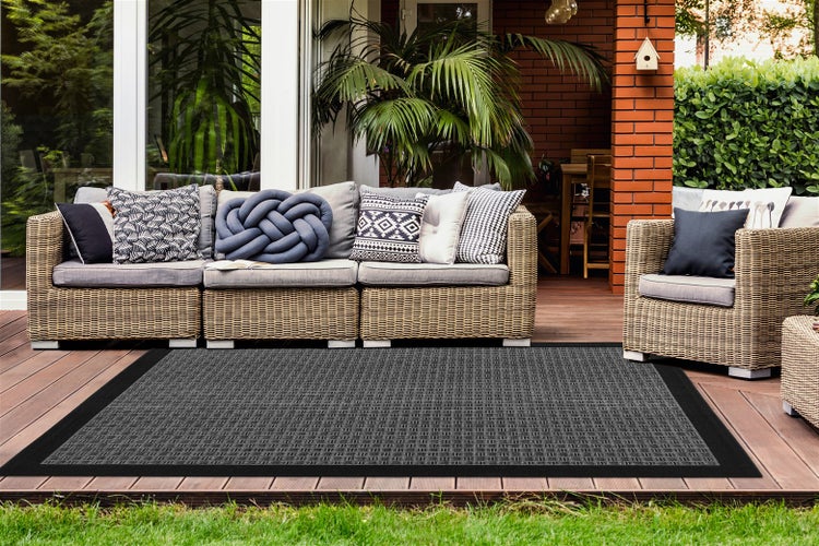 Flachflor Teppich Lucretia Silber Modern 80 x 150 cm