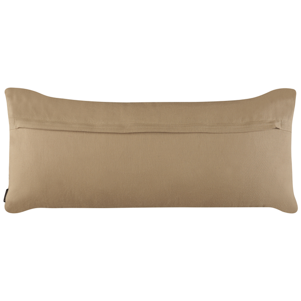 Dekokissen 2er Set LUINA Jute 30 x 70 cm Beige Ohne Muster