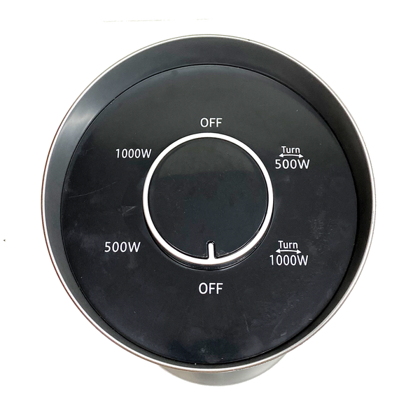 Infrarot-Heizstrahler ZENET ZET-516, silber, 1000W | Energieeffiziente und sichere Heizung mit IP24-Schutz